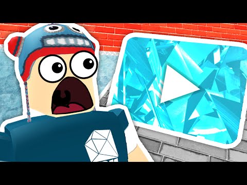 Roblox Dantdm Gaming Tycoon Diamond Play Button Youtube - the diamond play button roblox youtuber tycoon