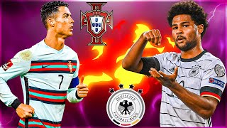FIFA 22 PS5 | Germany Vs Portugal | World Cup | Ft. 4K 60fps | Gameplay