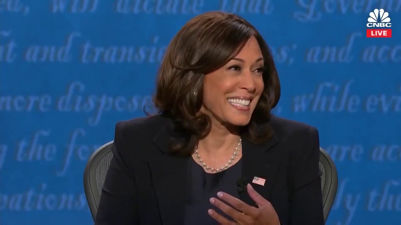 Kamala Harris to Mike Pence "i'm speaking" VP debate 2020 HQ