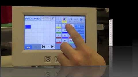 How to select color sequence on your RiCOMA TC series