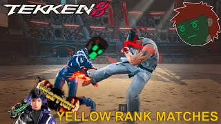 Tekken 8 | REINA GREEN/YELLOW RANK SETS | Your Lows are Killing Me ..!