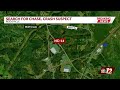 Reidsville officers searching for driver after chase ends in crash