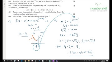 2020 A level H2 Math Mid-Year Assessment
