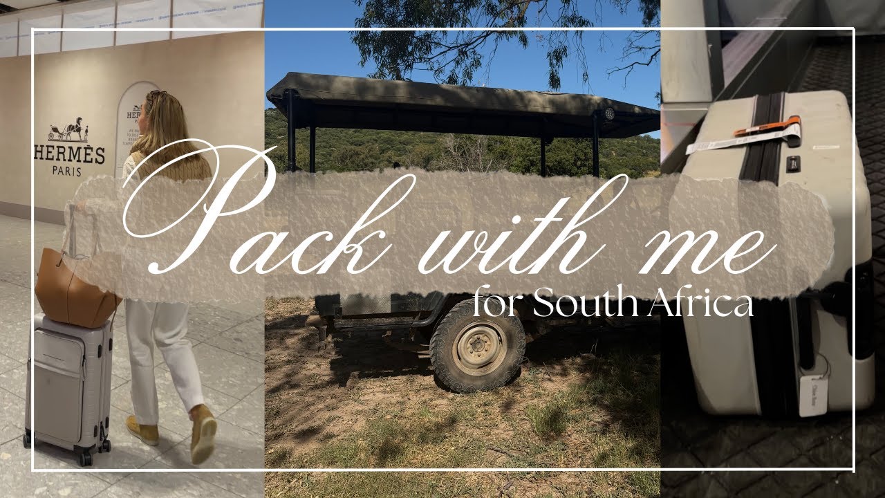 Packing with me for South Africa | Safari Outfits & New in my wardrobe