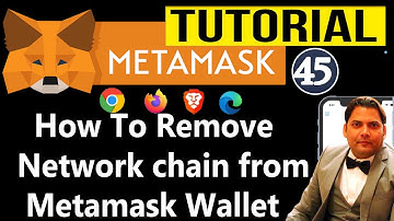 How to remove network chain from MetamaskWallet | Metamask Wallet