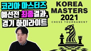 코리아마스터즈2021 예선 최종결과, 예선3~6라운드 …