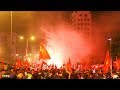 Việt Nam vô địch AFF Cup 2018 - CĐV đi bão | Hà Nội nhuộm đỏ với cờ và pháo sáng