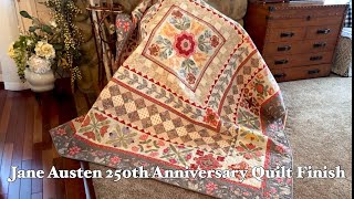 Jane Austen 250Th Anniversary Quilt Is Finished