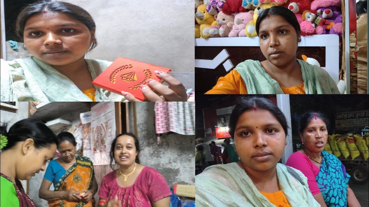 অতসীর বিয়ের গয়না অতসীর  পছন্দেই দেওয়া হল l l Sangita vlog