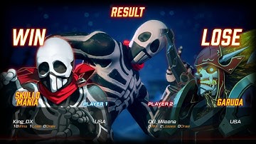 Fighting EX Layer - Skullomania Online Ranked part 4