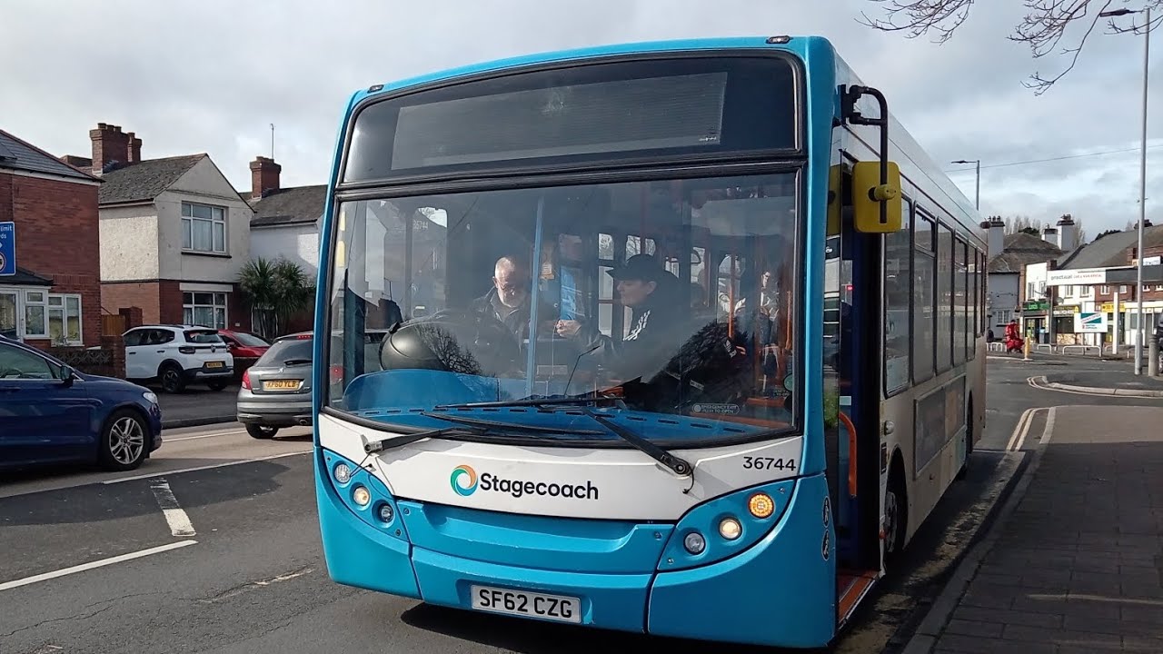 Route visual - 36744 SF62 CZG - J towards Digby and IKEA - ADL enviro 200 