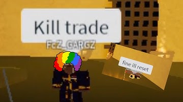 [YBA] When you just wanna 1v1...