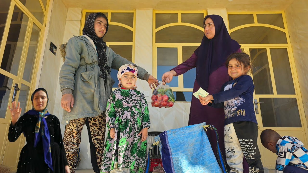 Bita's work in people's homes; Anahita's efforts to cover housing expenses🙏🙏😱😱