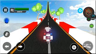 Mega Ramp: Impossible Stunts 3D Gameplay Android - Bike Stunt Games screenshot 3