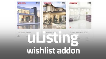 uListing Wishlist - a new addon to uListing WordPress plugin. Create favorites on uListing!