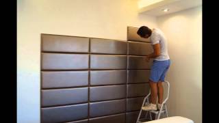 Hálószobai Ágyvég Dekoráció Kerma Műbőr Falpanelekből