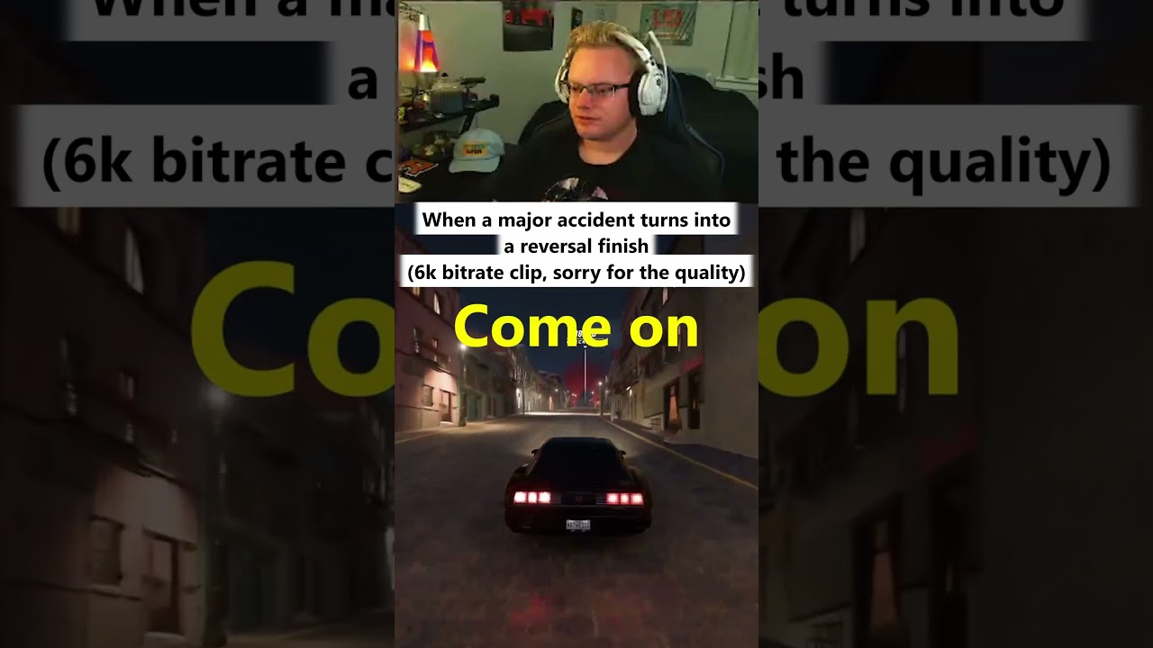 When a major accident turns into a reversal finish | #shorts #clips #twitch #forzahorizon5 #fh5