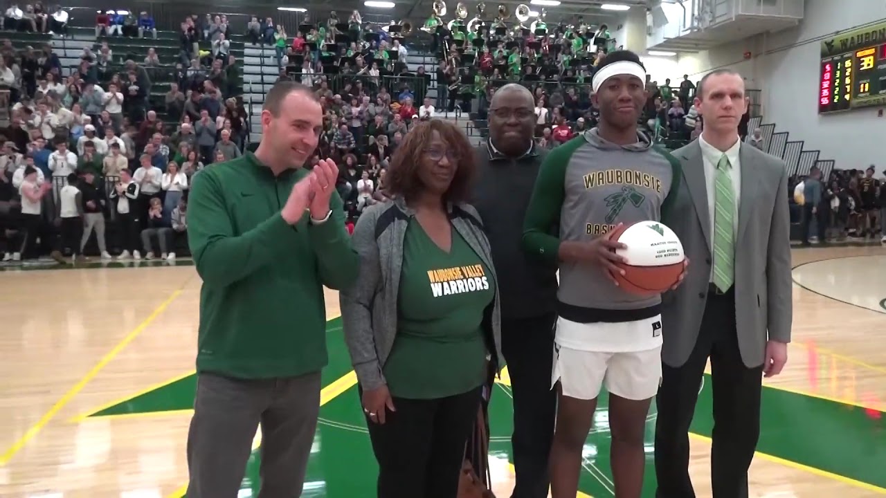 Marcus Skeete Honored for 1,000 Career Points