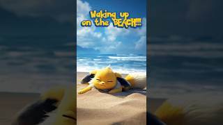 Jolteon Awakens on the Beach! A Pokémon Adventure! #jolteon #pokemon #eeveelution