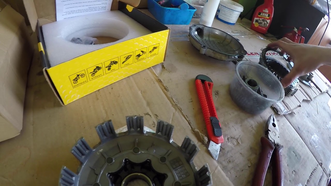 Wymiana kosza sprzęgłowego ktm sx 125 2008 - sprzęgło w ktm