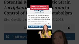 How to Fix SIBO with Histamine Intolerance #histamineintolerance