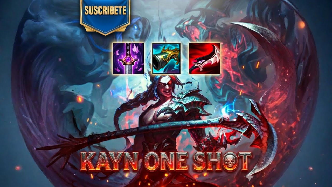 ¡KAYN ONE SHOT! 💀 La BUILD más ROTA para borrar enemigos en Wild Rift