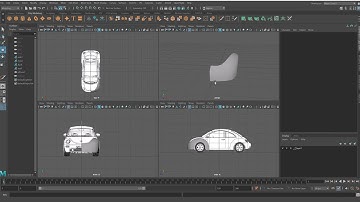 Autodesk Maya Free Image plane: Setting up reference images for modeling