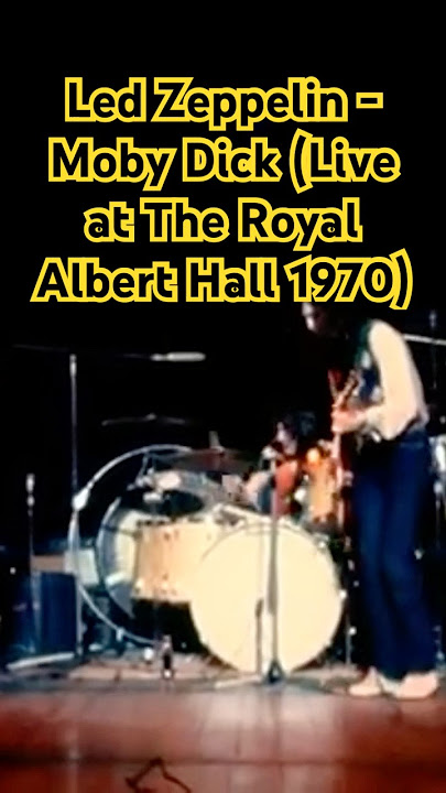 Led Zeppelin - Moby Dick (Live at The Royal Albert Hall 1970) #ledzeppelin #rock #music  🎶❤️