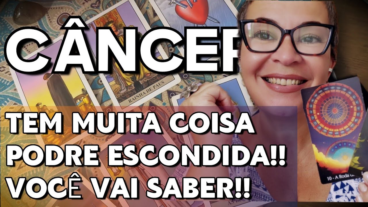 🟠CÂNCE♋️ || TEM MUITA COISA PODRE ESCONDIDA!! VOCÊ VAI SABER!! #tarot #cancer 