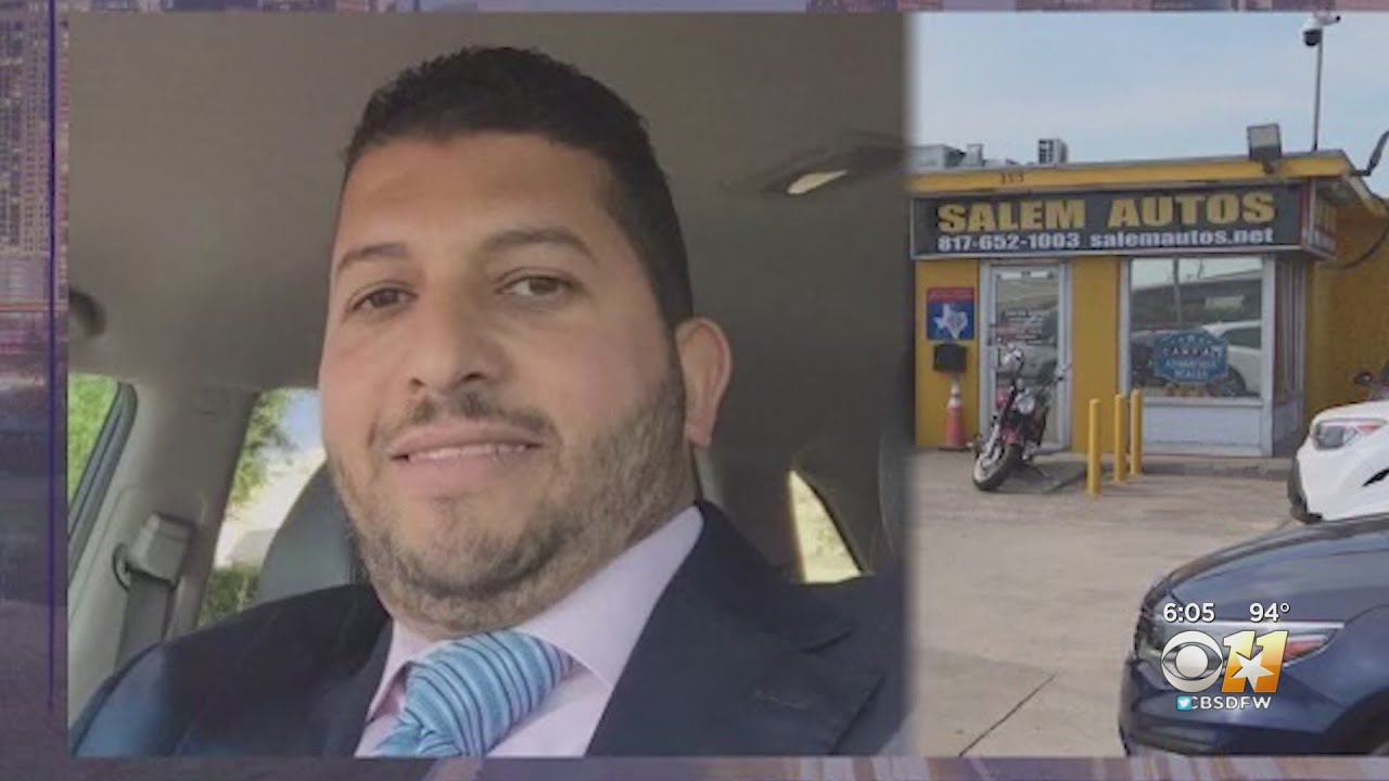 Arlington dealership owner shot while trying to repo car dies; suspect