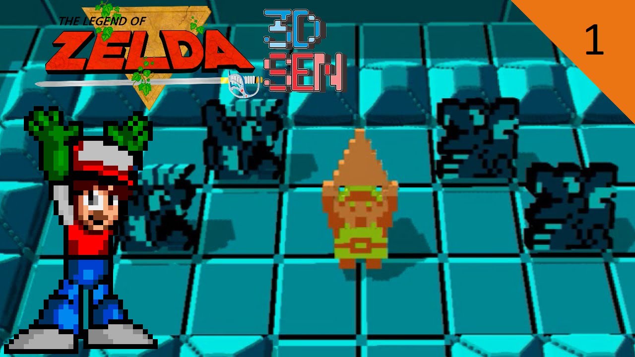 Let's Try Legend of Zelda 3DSEN!  #01? - Hands into Hands into Hands