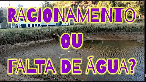 O que fazer para resolver o problema da falta de água?