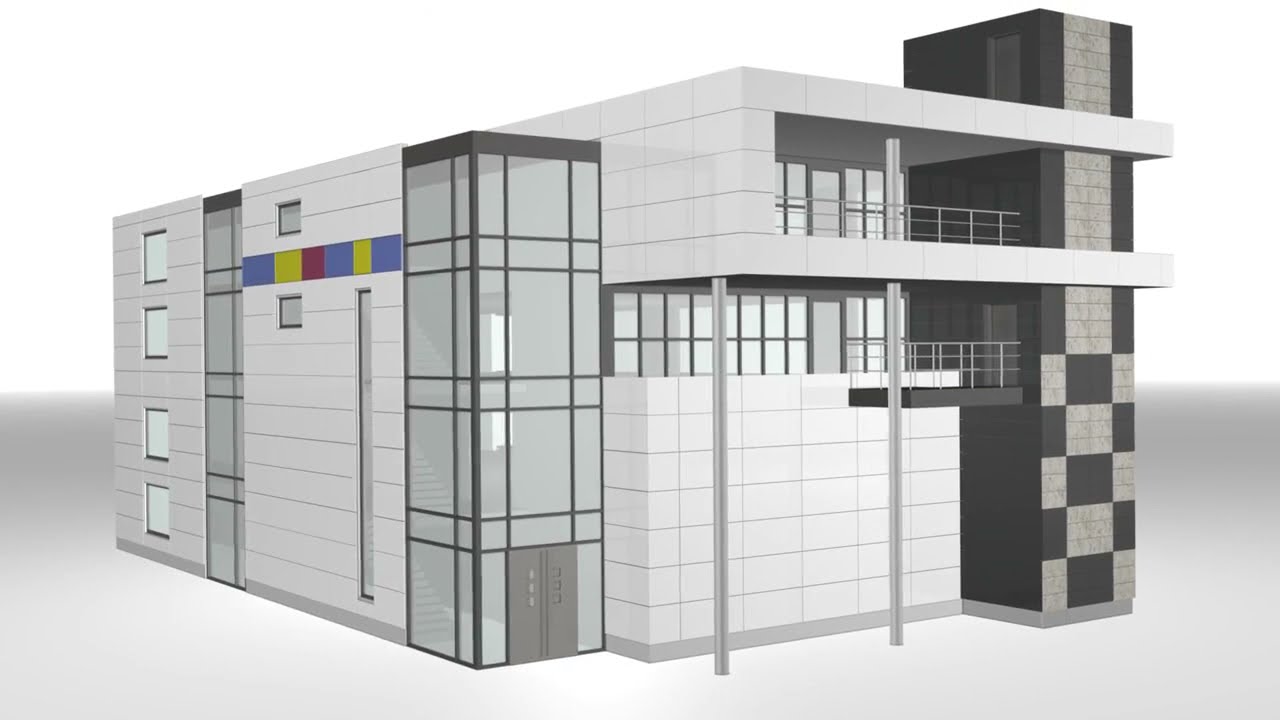 Revit Вентилируемый Фасад фото 19