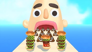 Sandwich Runner - SpeedRun All Levels Gameplay Walkthrough Android,ios New Update ANB8