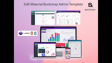Enhance Productivity: Soft Material Bootstrap Admin Dashboard