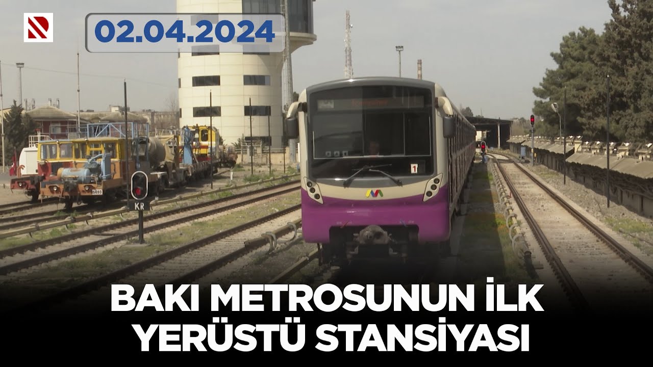Bakı metrosunun ilk yerüstü stansiyası..