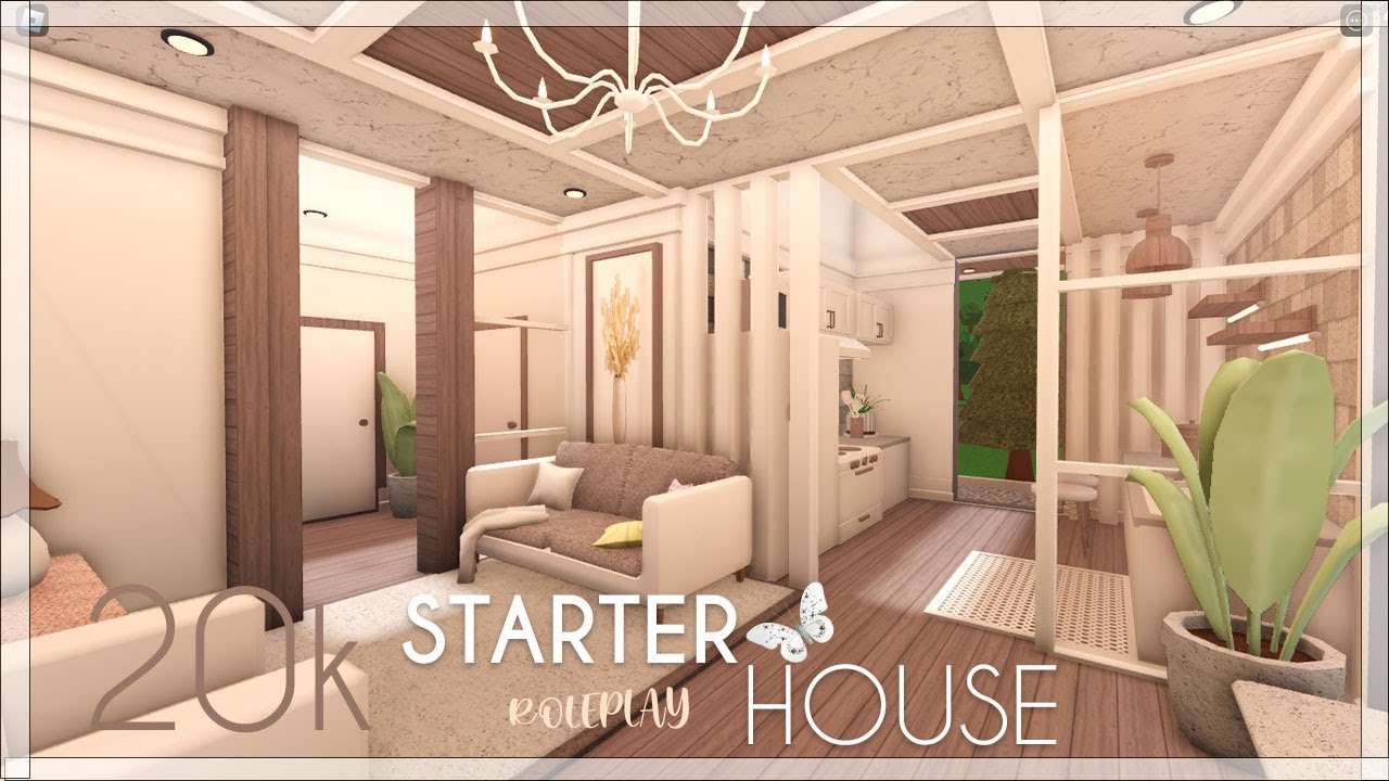 BLOXBURG | 20K STARTER ROLEPLAY HOUSE | NO GAMEPASS, - YouTube
