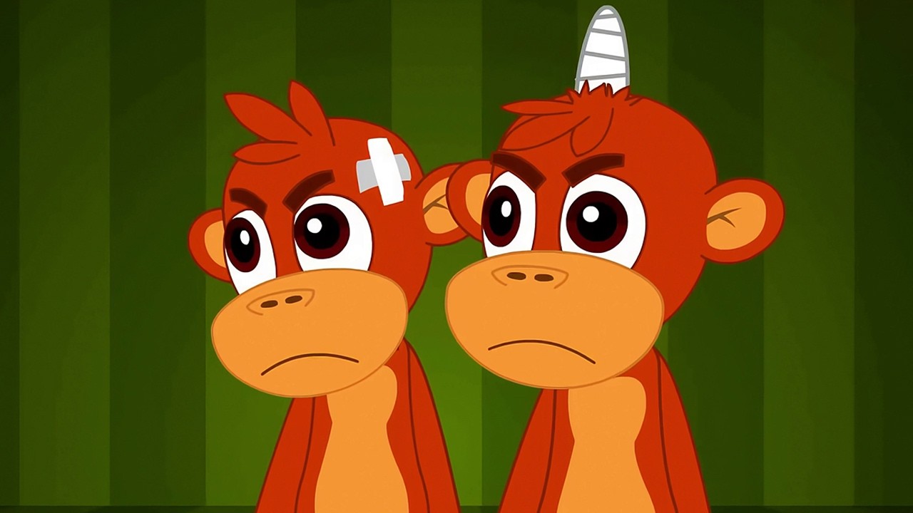 Five Little Monkeys Jumping on the Bed 2 Minute Repeat Remix Loop | Little Baby Bum Style Kids Songs