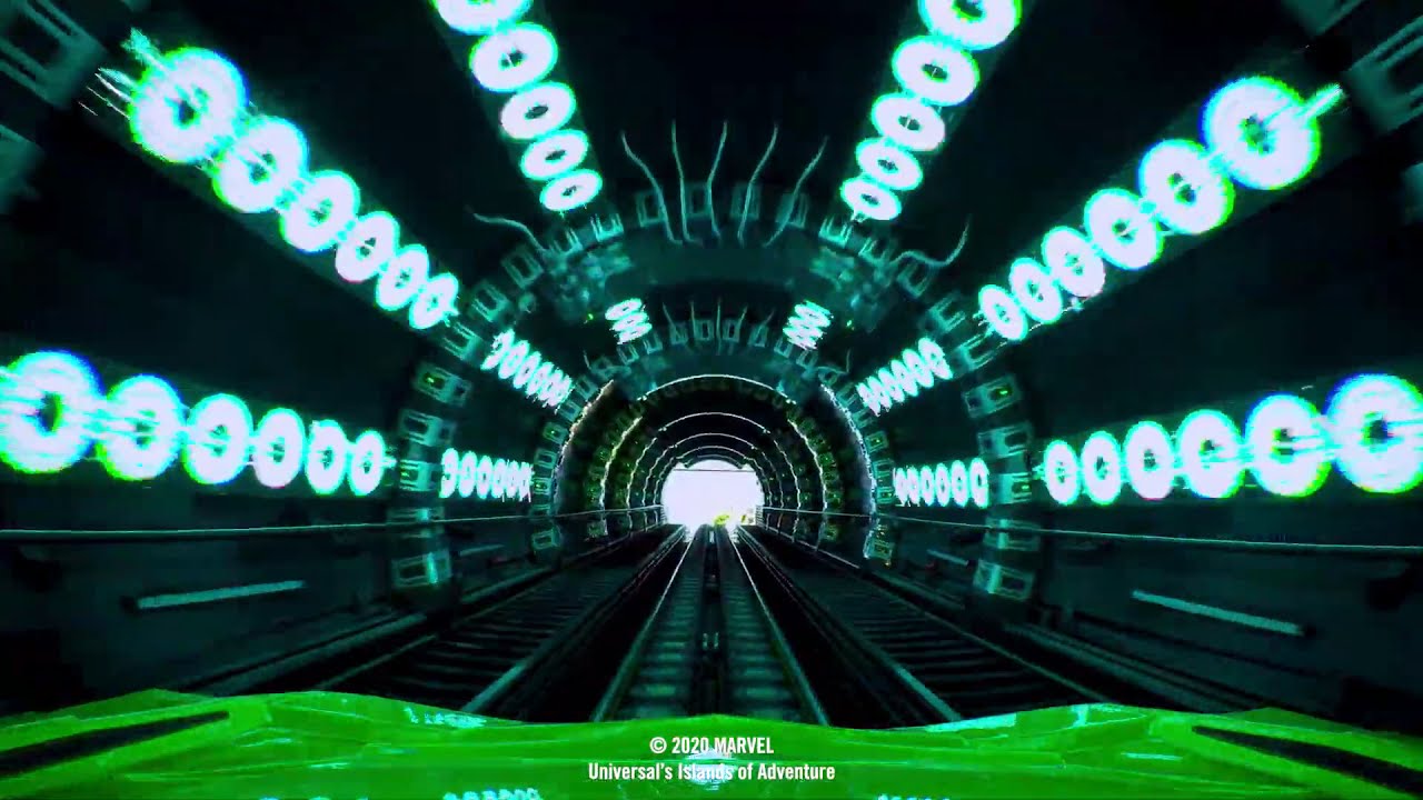 Incredible Hulk Coaster - Onboard Audio