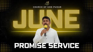 JUNE MONTH PROMISE SERVICE LIVE (01.06.2024) | Church of God Pudur