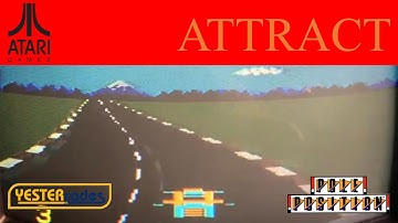 Pole Position (Atari 5200) - Attract Mode