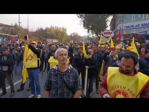 KESK Eş Genel Başkanı Mehmet Bozgeyik:  #Haydimitinge, #Hayditandogana