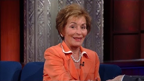 Judge Judy Does Not Want To Be Trump