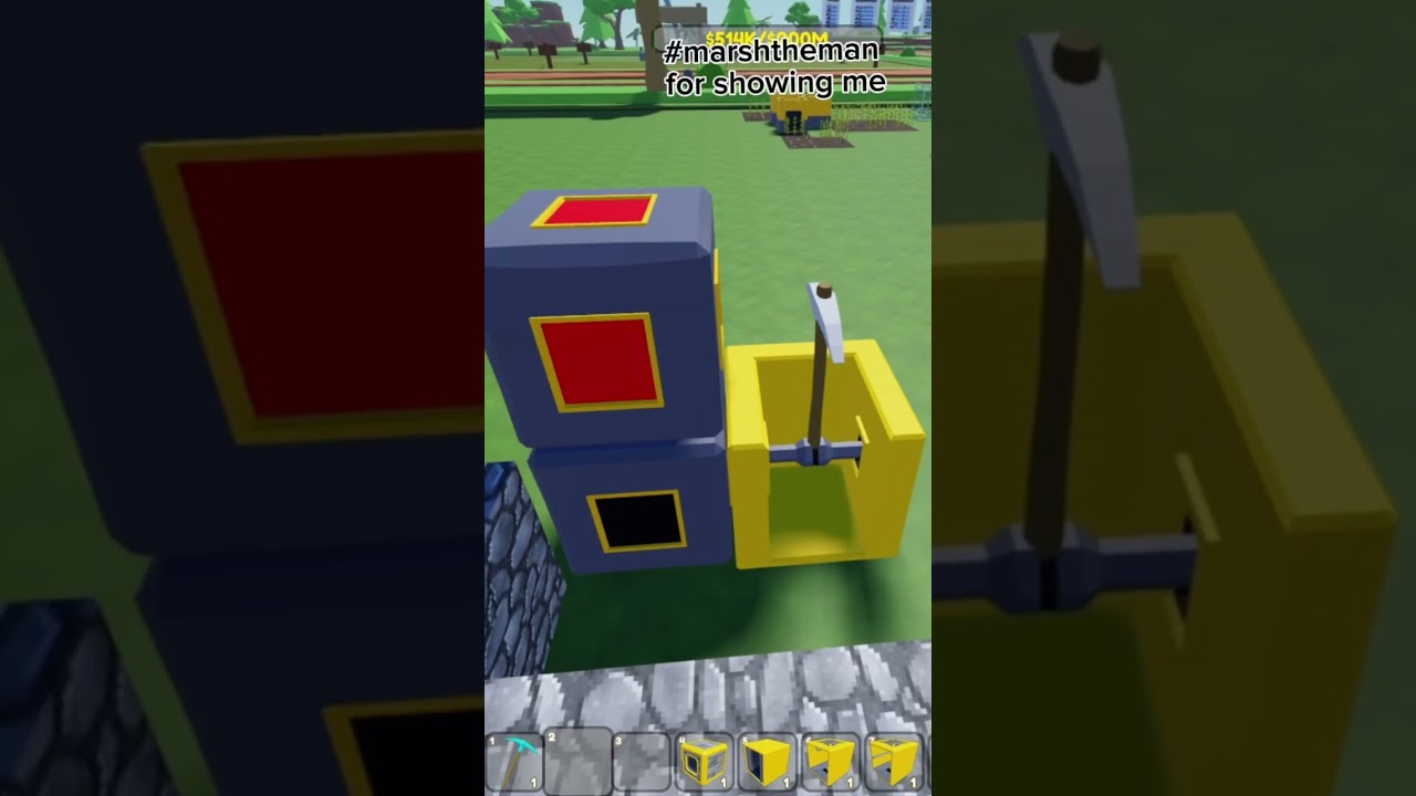 Starter stone farm block tycoon