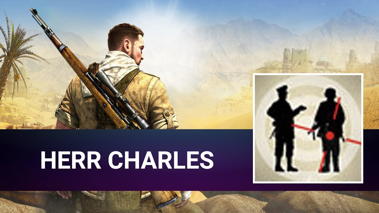 [Road to 100%] Sniper Elite 3 - Herr Charles - Achievement Walkthrough