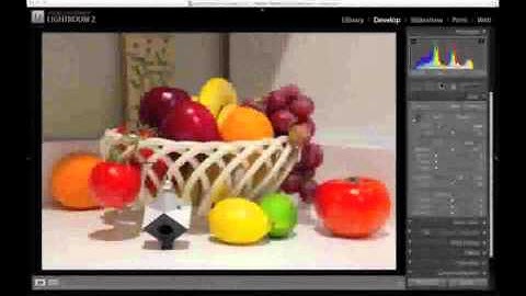 RAW Calibration using SpyderCube (Lightroom)