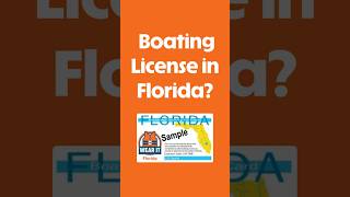 Do You Need a Boating License In Florida? #FloridaBoatingLicense #boating #Florida