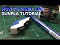 Gunpla Tutorial: How to panel line