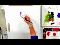 Techniques daquarelle avec janet rogers  peindre un iris  partie 2