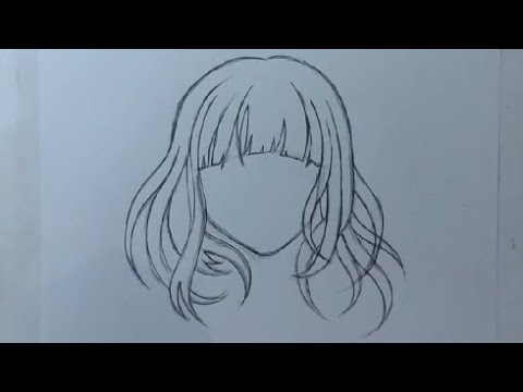Cara melukis anime perempuan